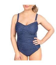 Panos Emporio Water Potenza Swimsuit Navy-2