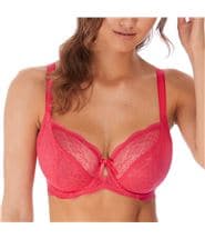 Freya Fancies Underwire Plunge Bra Coral
