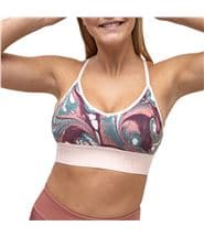 Kari Traa Var Sports Bra Pink Pattern