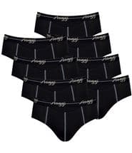 Sloggi 8-pack Men Start Horizontal Midi Black