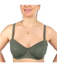 Femilet Bali Underwired Bikini Bra Olive