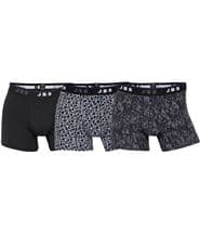 JBS 3-pack Trend Tights Black/White