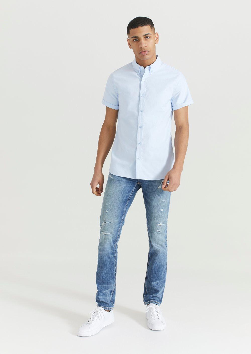 Skjorte Melker Short Sleeve Oxford Shirt