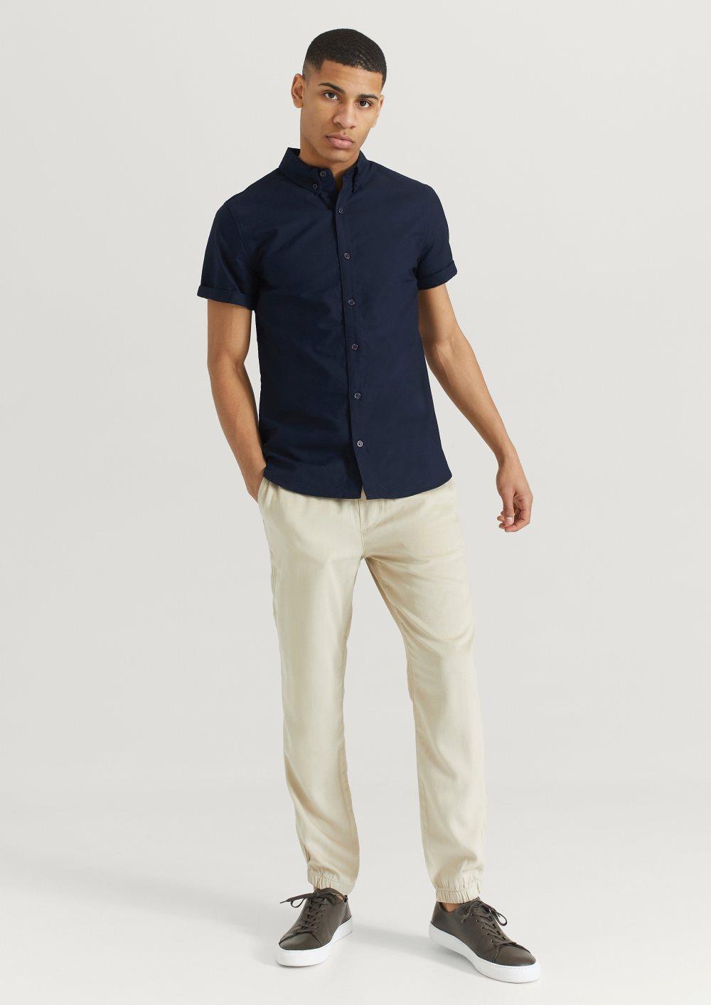 Skjorte Melker Short Sleeve Oxford Shirt