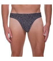 Bruno Banani Boarding Melange String Grey