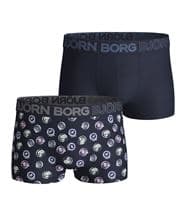 Björn Borg 2-pack Stretch Trunk 212 Navy pattern