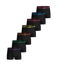 Björn Borg 7-pack Cotton Stretch Shorts For Boys 217 Black-2