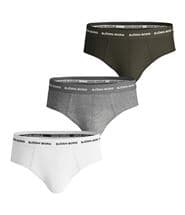 Björn Borg 3-pack Essential Cotton Stretch Briefs 213 White/Grey