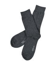 Topeco Men Classic Socks Plain Darkgrey