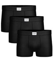 Frank Dandy 3-pack Bamboo Trunks Black