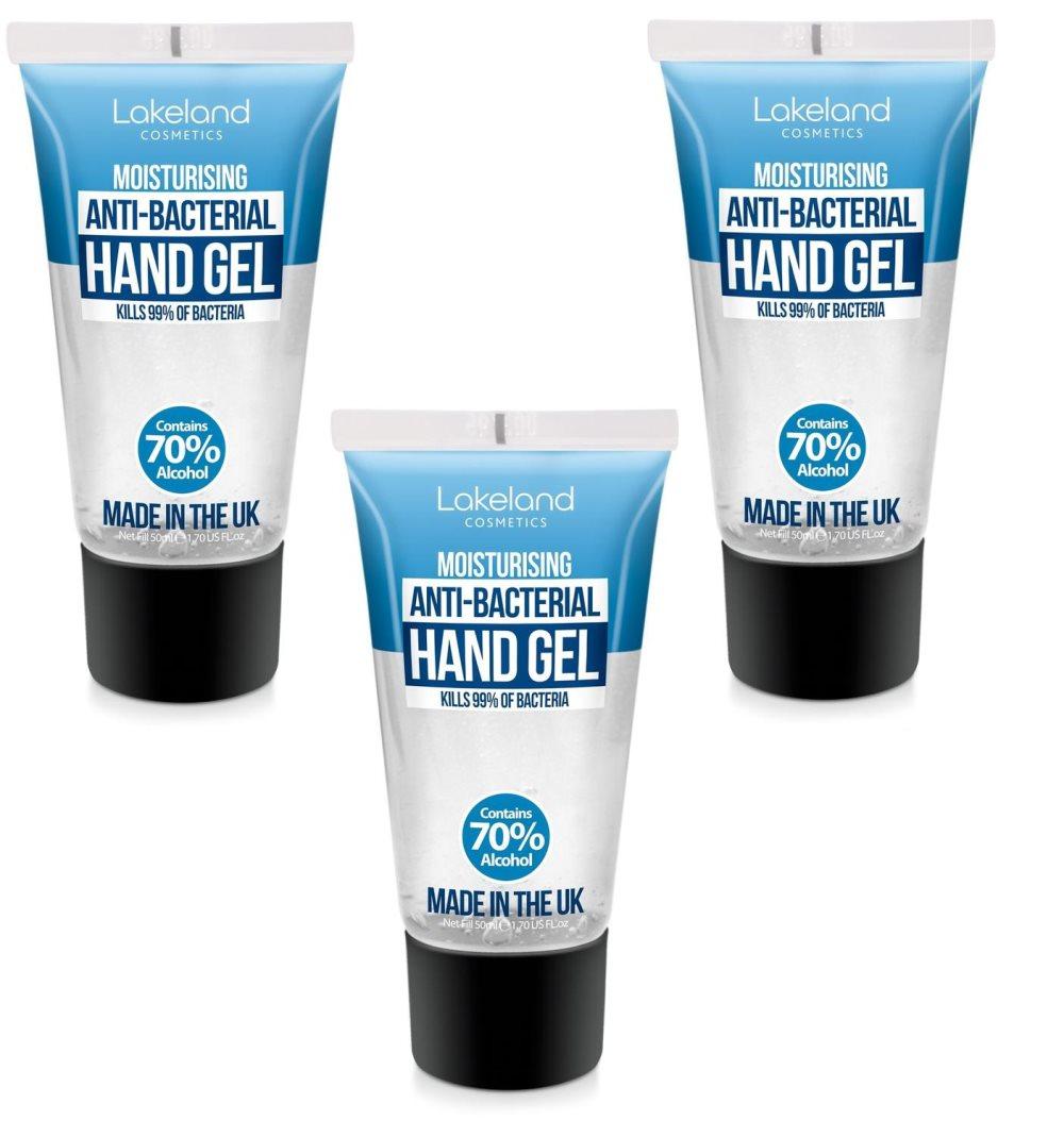 3-Pack kliniskt testade Handdesinfektion Gel 3 x 50 ml