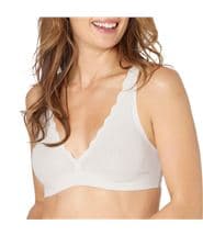 Sloggi ZERO Feel Lace Bralette Vanilla