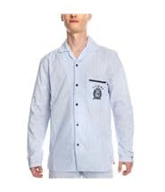 Tommy Hilfiger Tommy Sleep Pyjama Shirt Lt blue Stripe