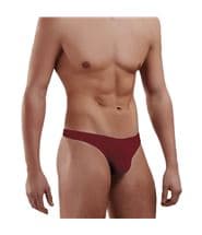 Doreanse Men Basic Thong Wine red