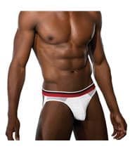Doreanse Mens Sexy Modal Jockstrap White