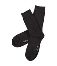 Topeco Men Classic Socks Plain Darkbrown
