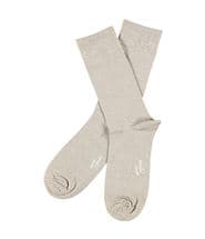Topeco Men Sock Bamboo Twisted Beige