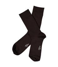 Topeco Men Sock Solid Bamboo Darkbrown