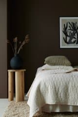 Sengeteppe Candice i vasket lin 260x260 cm
