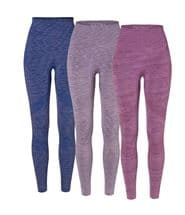 Pierre Robert 3-pack Seamless W Sport Tights Multi-colour