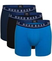 Hugo Boss 3-pack Cotton Stretch Boxer Brief Blue
