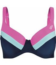 Salming Block Padded Wire Bra Multi-colour