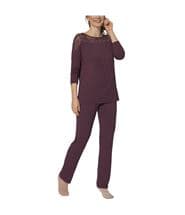 Triumph Lounge-Me Amourette Pyjamas Plum