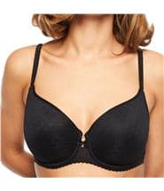Chantelle Courcelles Spacer T-shirt Bra Black