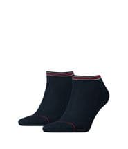 Tommy Hilfiger 2-pack Men Iconic Sports Sneaker Sock Blue