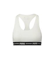 Puma Iconic Racer Back Bra White