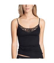 Calida Feminin Sense Spaghetti-Top Black