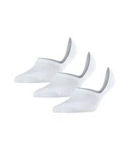 Falke 3-pack Women Step No Show Socks White