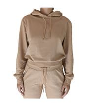 Bread and Boxers Hoodie By Biderman Beige