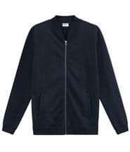 Bread and Boxers Men Jersey Jacket Navy-2