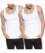 Bread and Boxers 2-pack Men Tanks White