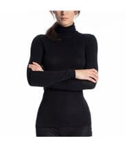 Calida True Confidence Polo Shirt Long Sleeve Black