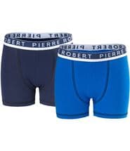 Pierre Robert 2-pack Young Boxer For Boys Navy/Blue
