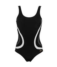 Damella Gloria Basic Chlorine Resistant Swimsuit Black