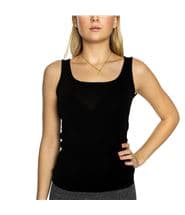 Damella Wool Top Black
