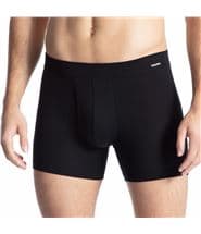 Calida Cotton Code Boxer Brief With Fly Black
