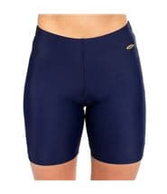 Damella Meg Basic Long Bikini Boxer Navy-2