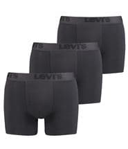 Levis 3-pack Premium Boxer Black