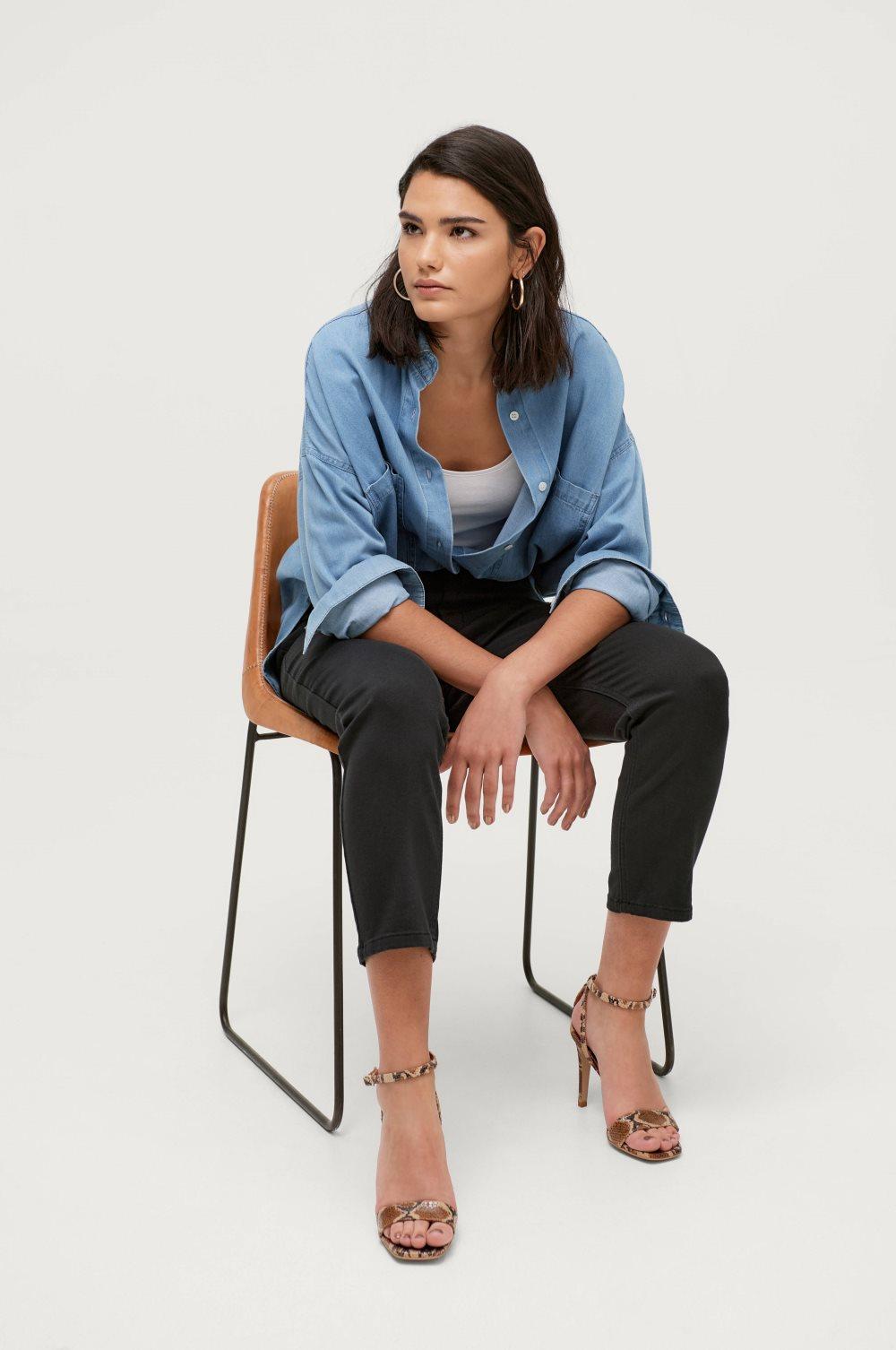 Jeansskjorte Love