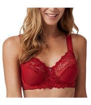 Abecita Support Wire Bra Red