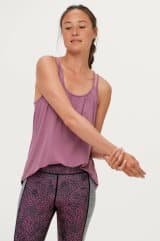 Träningslinne / yogalinne Flow Strap Singlet