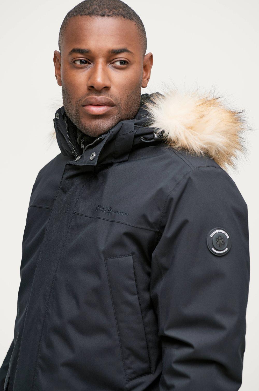 Parka detachable hood M