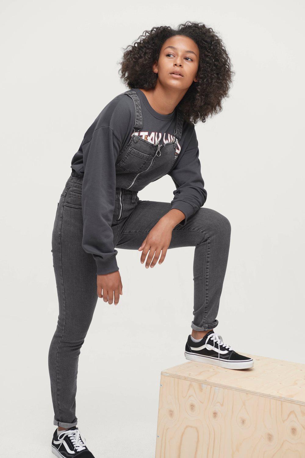 Smækbuks Denim Dungaree Sofi Big Girl