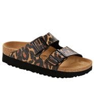 Birkenstock Papillio Arizona Platform Leopard