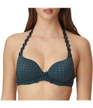 Marie Jo Avero Heart Shaped Padded Bra Darkgreen