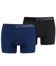 Levis 2-pack Base Boomer Piquee Boxer Blue
